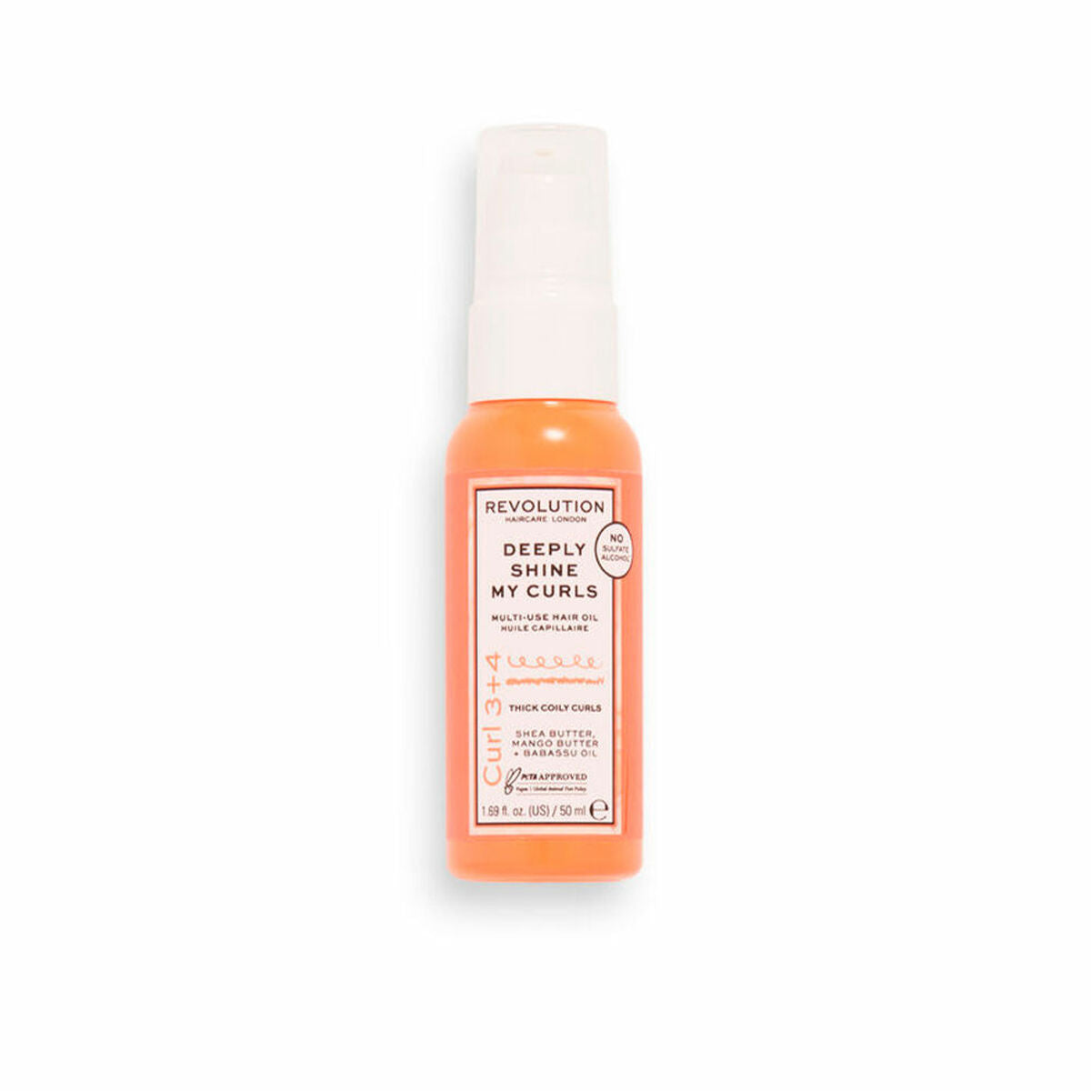 Hair Oil Revolution Hair Care London Deeply Shine My Curls Boucles marquées et définies (50 ml)