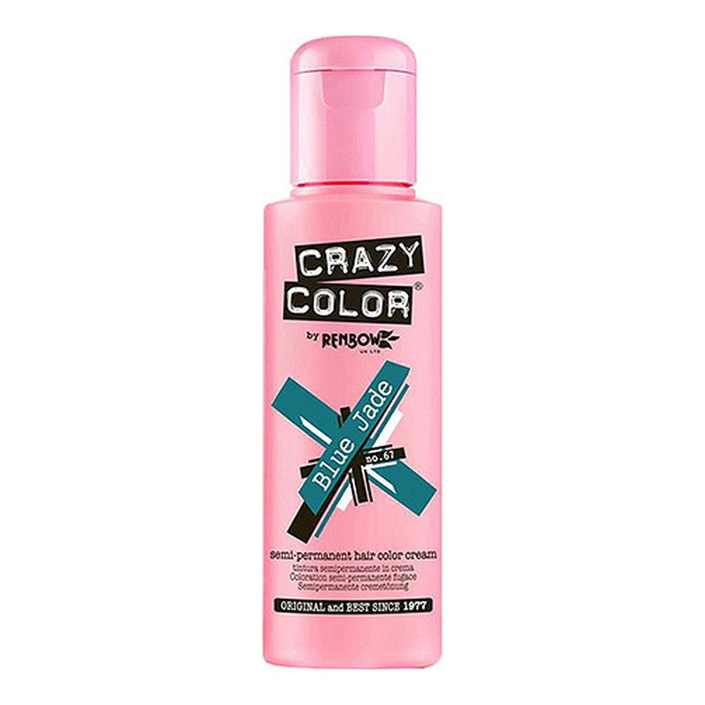 Semi-permanente tint Jade Crazy Color Nº 67 (100 ml)