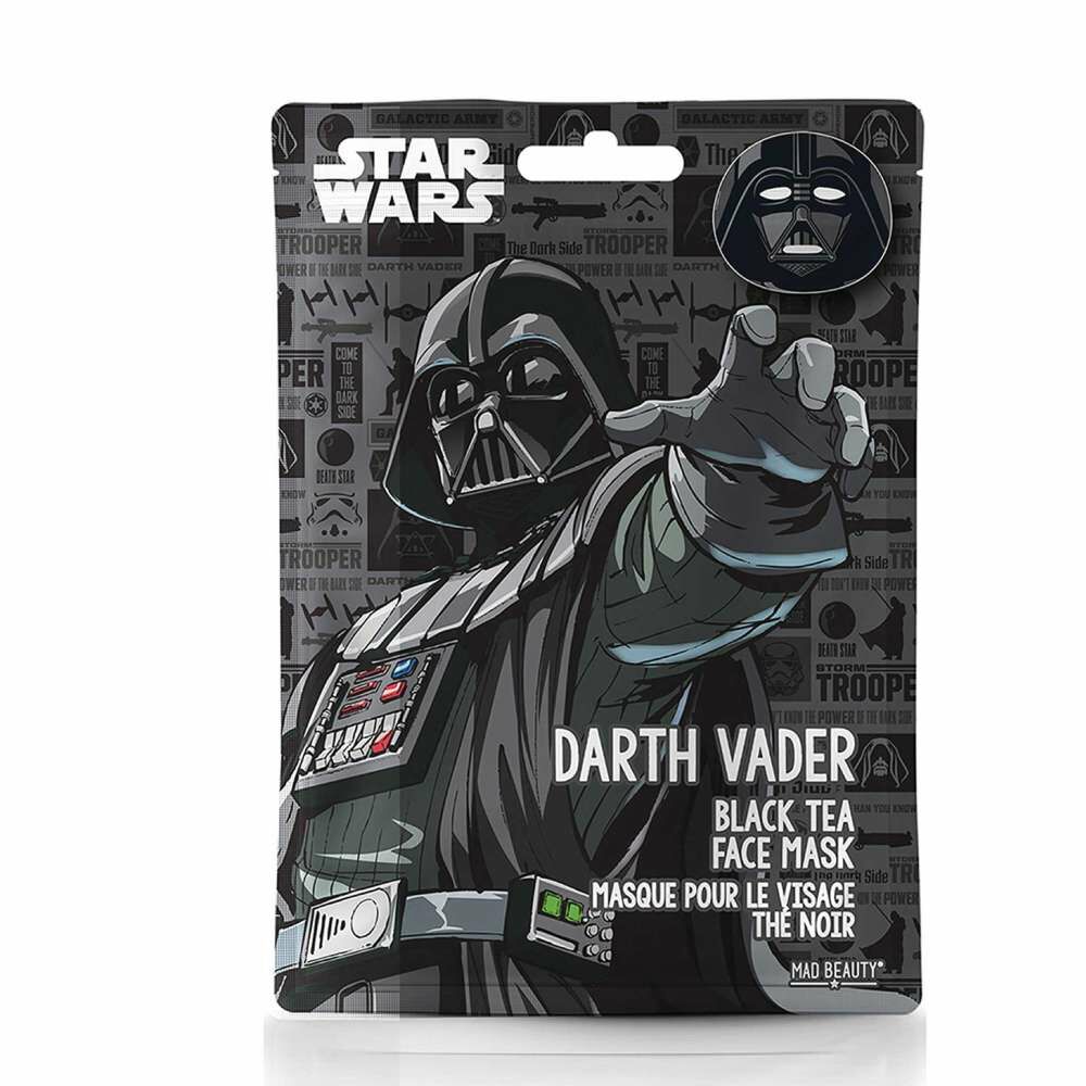 Gezichtsmasker Mad Beauty Star Wars Darth Vader Zwarte Thee (25 ml)