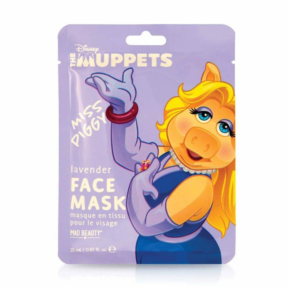 Gezichtsmasker Mad Beauty The Muppets Miss Piggy Lavendar (25 ml)