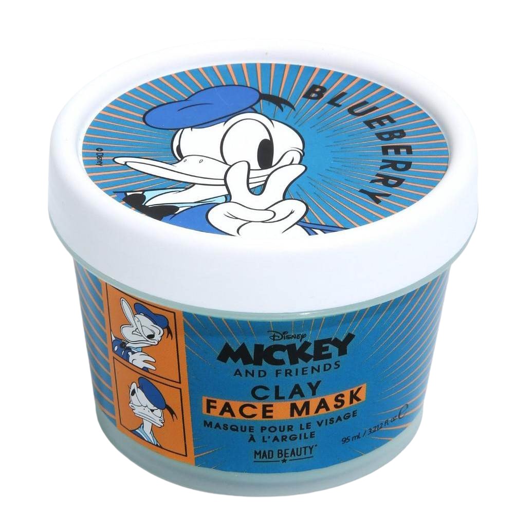 Gezichtsmasker Mad Beauty Disney M&F Donald Clay Blueberry (95 ml)