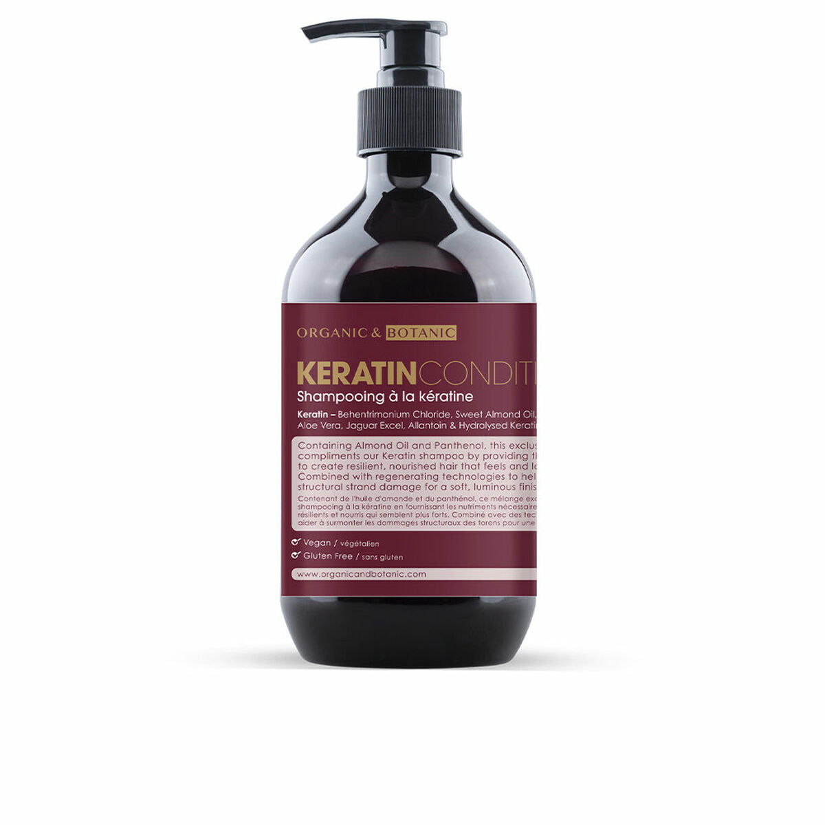 Conditioner Biologisch &amp; Botanisch Keratine (500 ml)