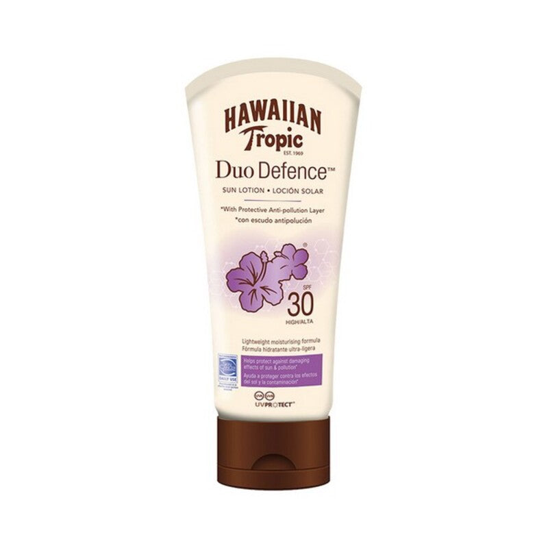 Gezichtszonnecrème Duo Defense Hawaiian Tropic (Unisex) (180 ml)