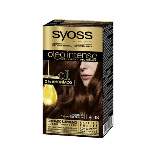 Permanent Dye Syoss N.4-18 Brown
