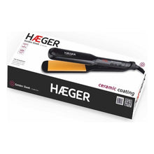 Cargar imagen en el visor de la galería, Ceramic Hair Straighteners Haeger Golden sleek 230º C
