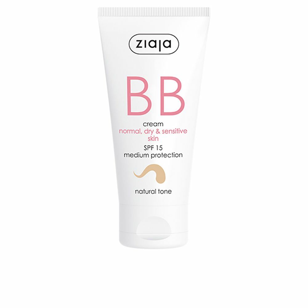 Hydrating Cream with Colour Ziaja Natural Spf 15 (50 ml)