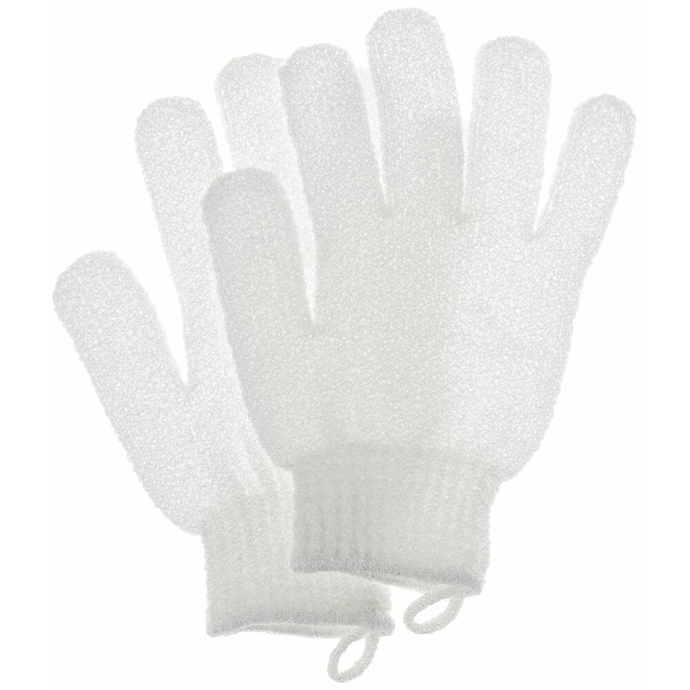 Gloves QVS Exfoliant White