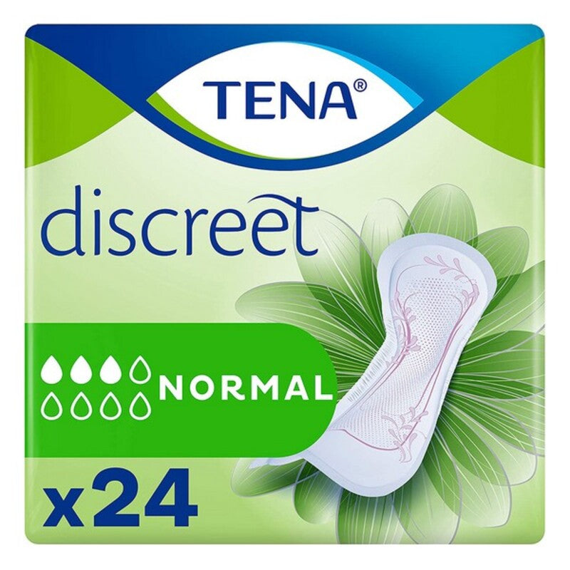 Serviette hygiénique pour incontinence Discreet Normal Tena (24 uds)