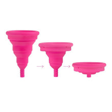 Charger l&#39;image dans la galerie, Coupe Menstruelle Intimina Lily Compact Cup B Rose Fuchsia
