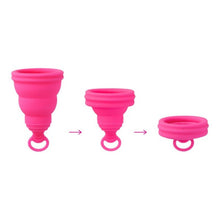 Charger l&#39;image dans la galerie, Coupe Menstruelle Intimina Lily Cup One Rose Fuchsia
