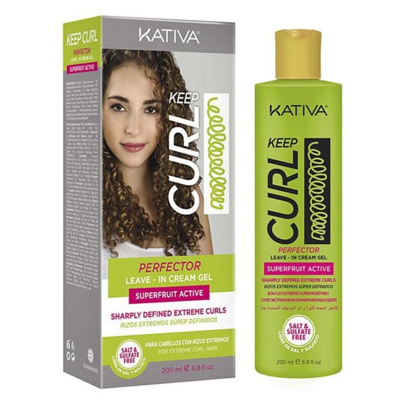 Krul Definiërende Crème Kativa Keep Curl (200 ml)