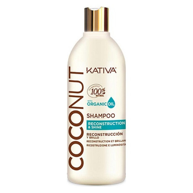Hydraterende Shampoo Kokosnoot Kativa (500 ml) (500 ml)