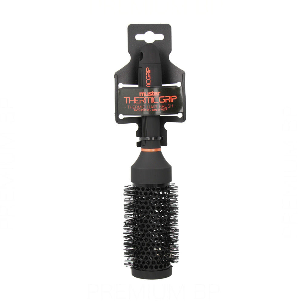 Heat Brush Muster Thermic Grip Black (60 mm)