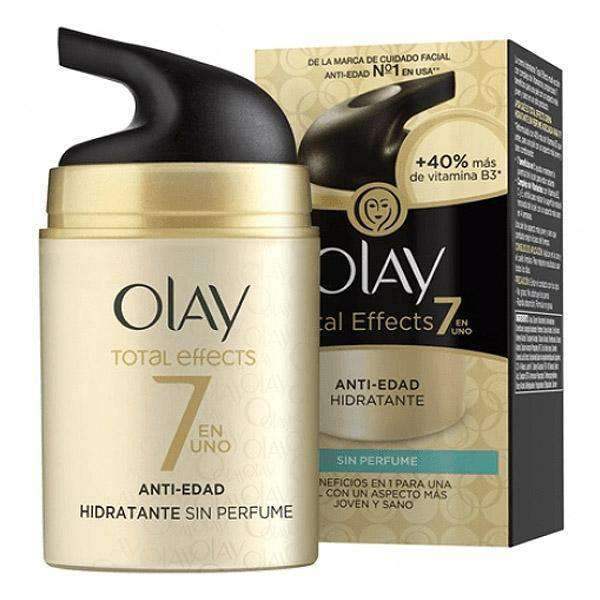 Anti-Ageing Hydrating Cream Total Effects 7in1 Olay (50 ml) - Lindkart