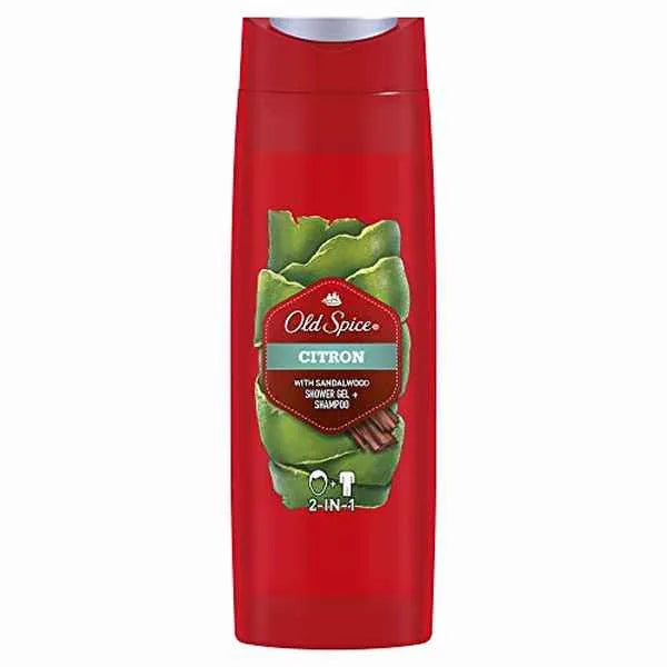 Gel de Bain Citron 2en1 Old Spice (400 ml)
