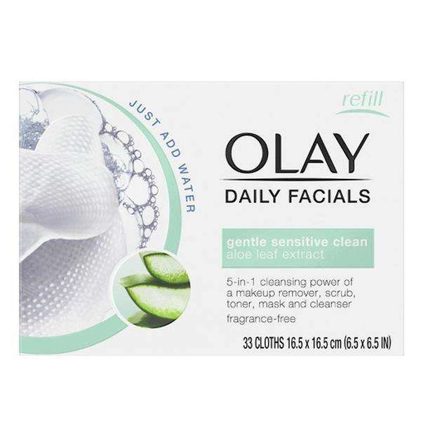 Make Up Remover Wipes Cleanse Daily Facials Micellar Olay (30 pcs) Dry skin - Lindkart