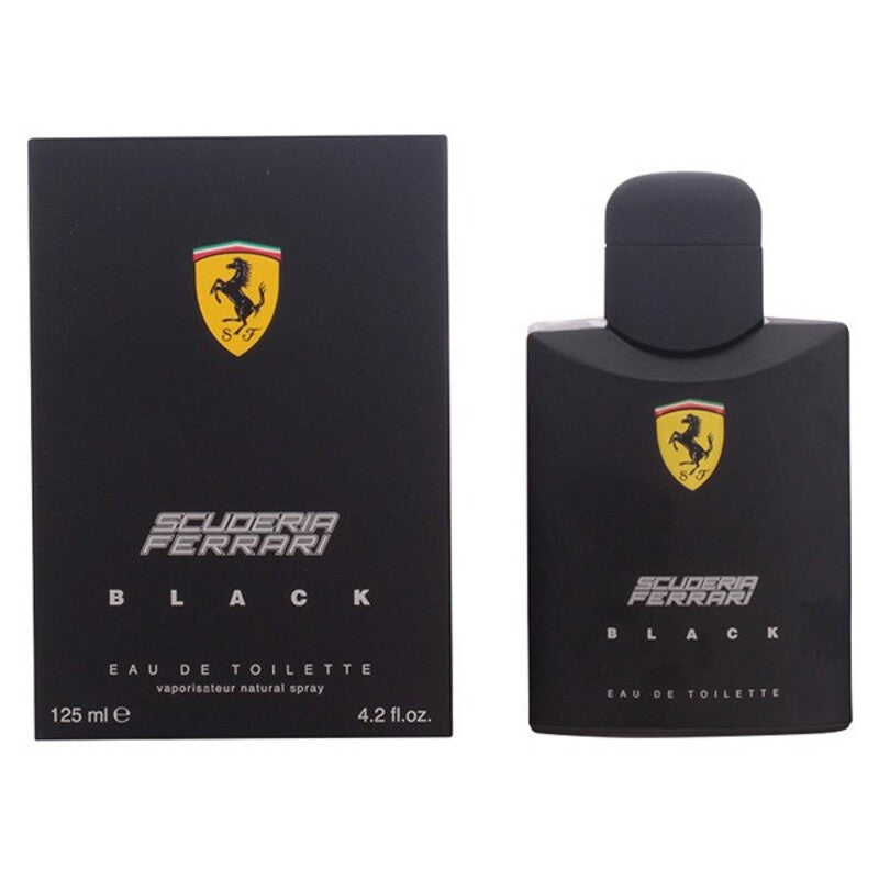 Herenparfum Scuderia Ferrari Black Ferrari EDT (125 ml)