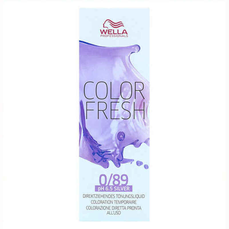 Permanent Dye Color Fresh Wella Nº 0.89 (75 ml)