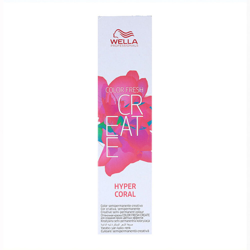 Coloration Permanente Wella Color Fresh Create Hyper Coral Coral (60 ml)