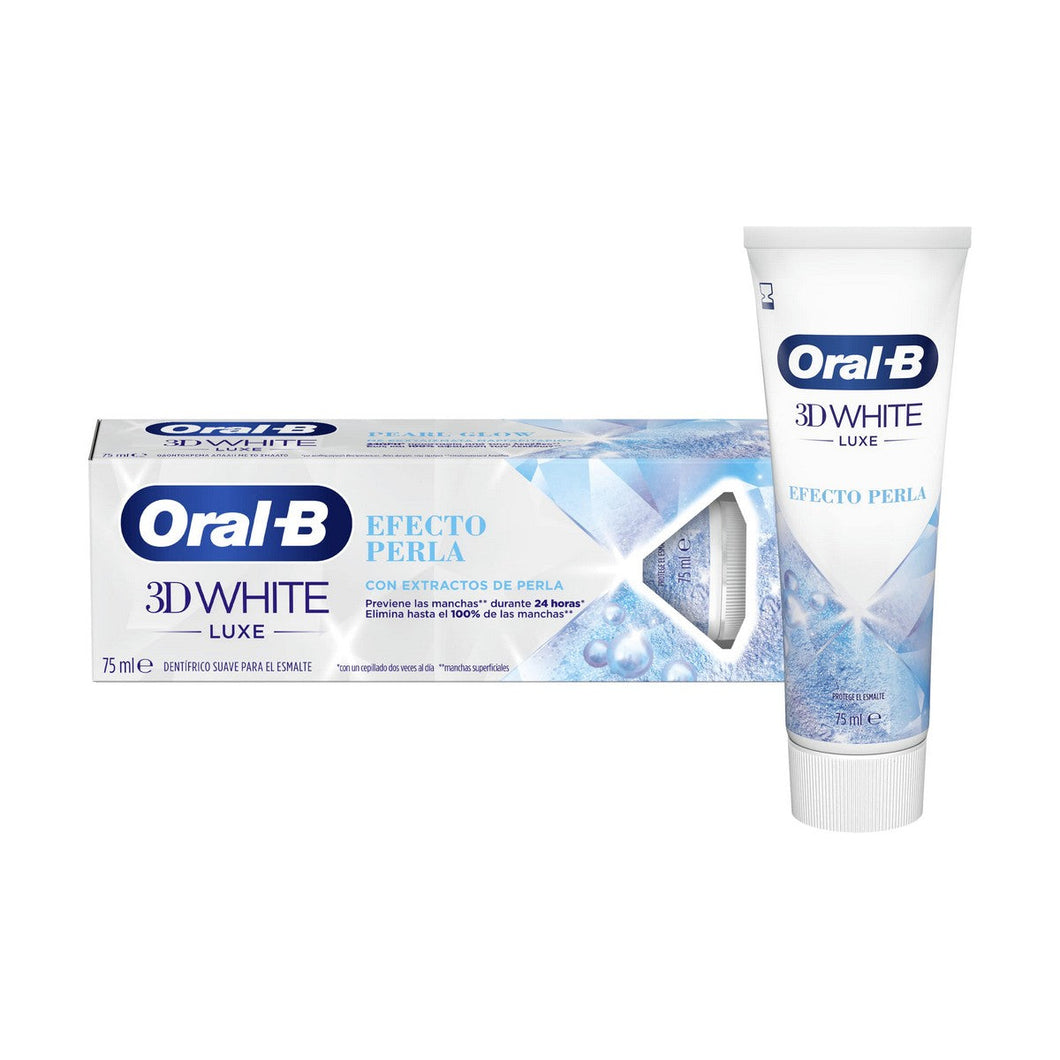Dentifrice Blanchissant Oral-B 3D White Luxe Pearl (75 ml)