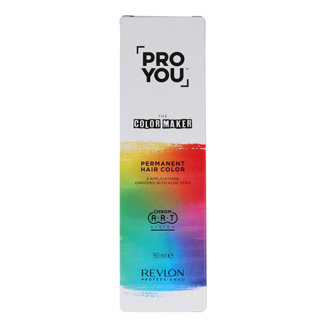 Permanent kleurstof Pro You The Color Maker Revlon Nº 4.65/4Rm