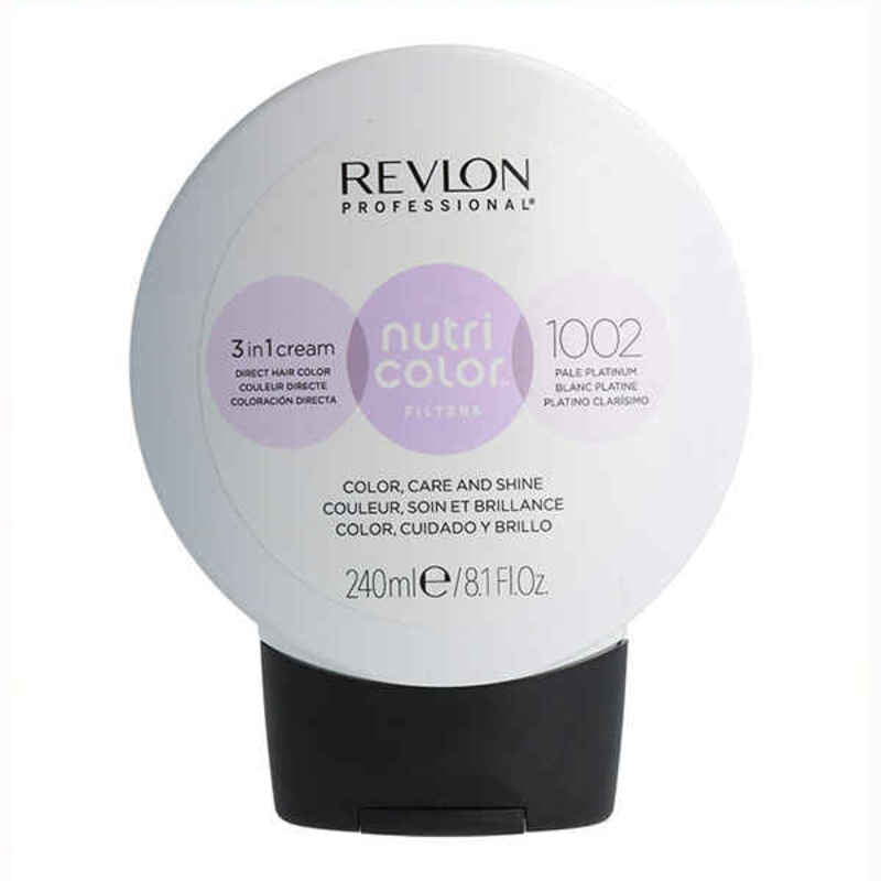 Crème Colorante Permanente Nutri Color Filters Revlon Platinum (240 ml)