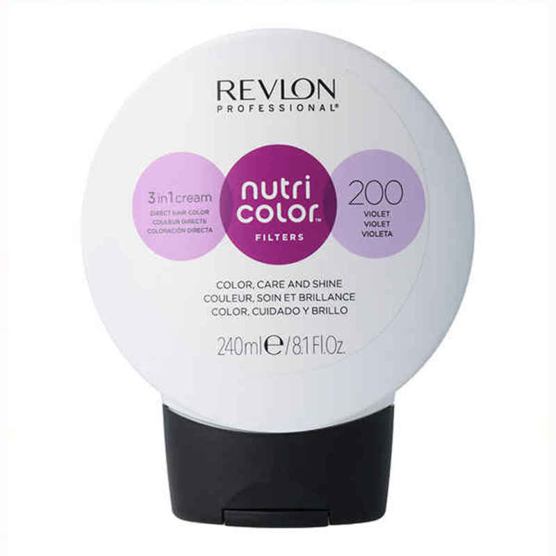 Teinture Permanente Nutri Color Revlon 200 Violet (240 ml)