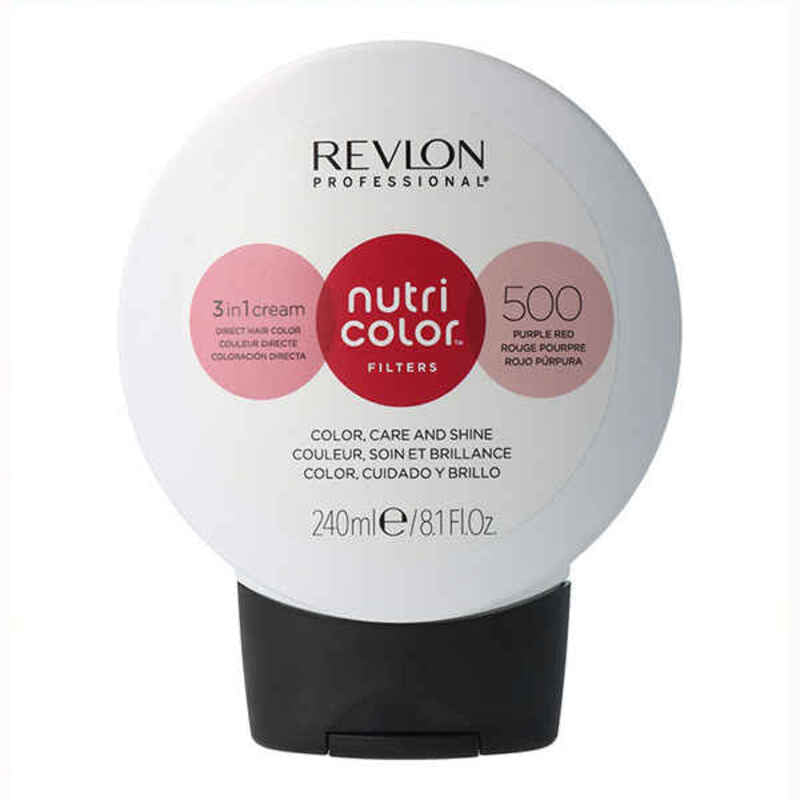 Crème Colorante Permanente Nutri Color Filters Revlon Nº 500 (240 ml)