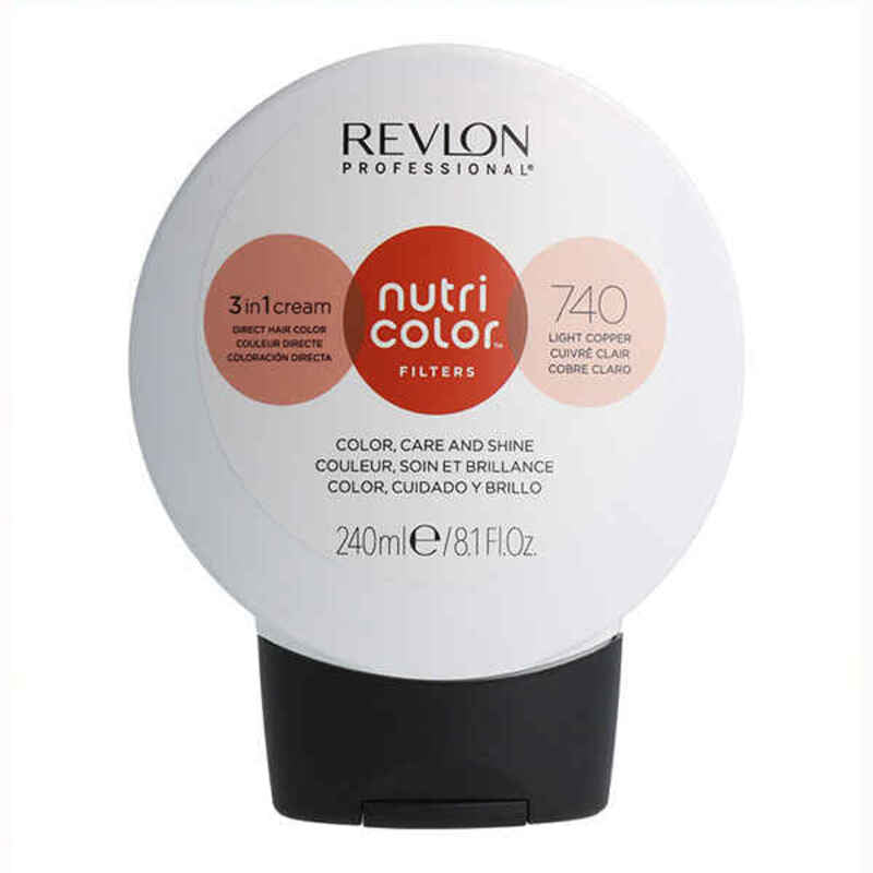 Permanent Colour Creme Nutri Color Filters Revlon Copper (240 ml)