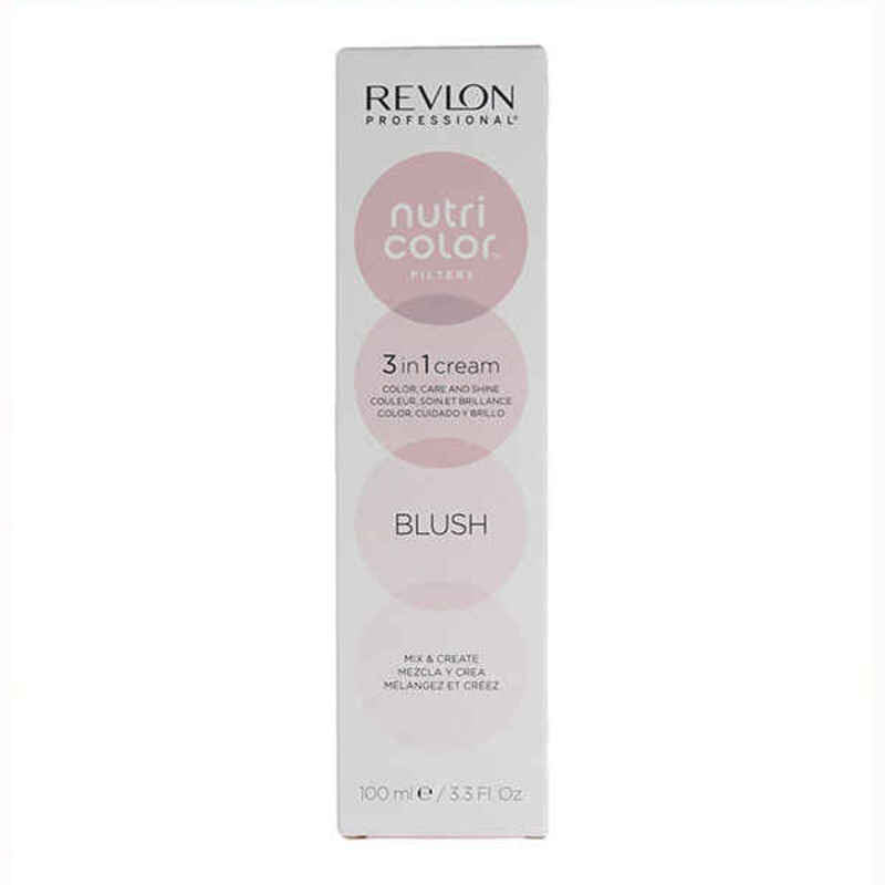 Permanent Colour Creme Revlon Nutri Color Blush 3-in-1 Mixer (100 ml)