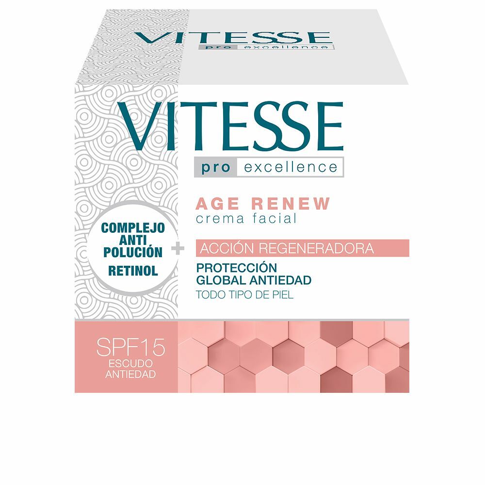 Crème Régénératrice Anti-Âge Vitesse Pro Excellence Age Renew Spf 15 (50 ml)