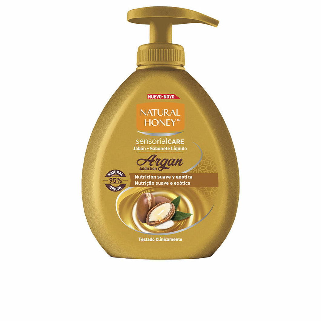 Savon Mains Miel Naturel Soin Sensoriel Argan (300 ml)