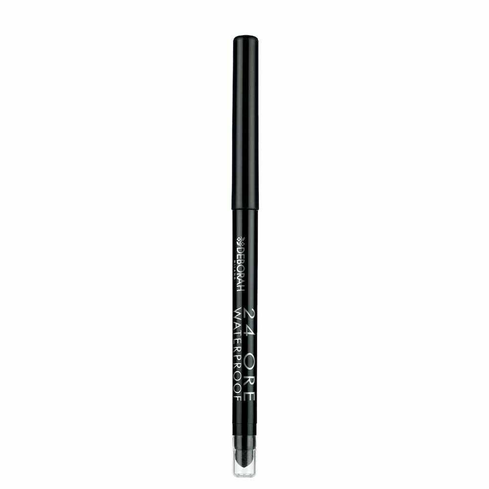 Crayon Yeux Deborah 24Ore Waterproof 01 - Noir