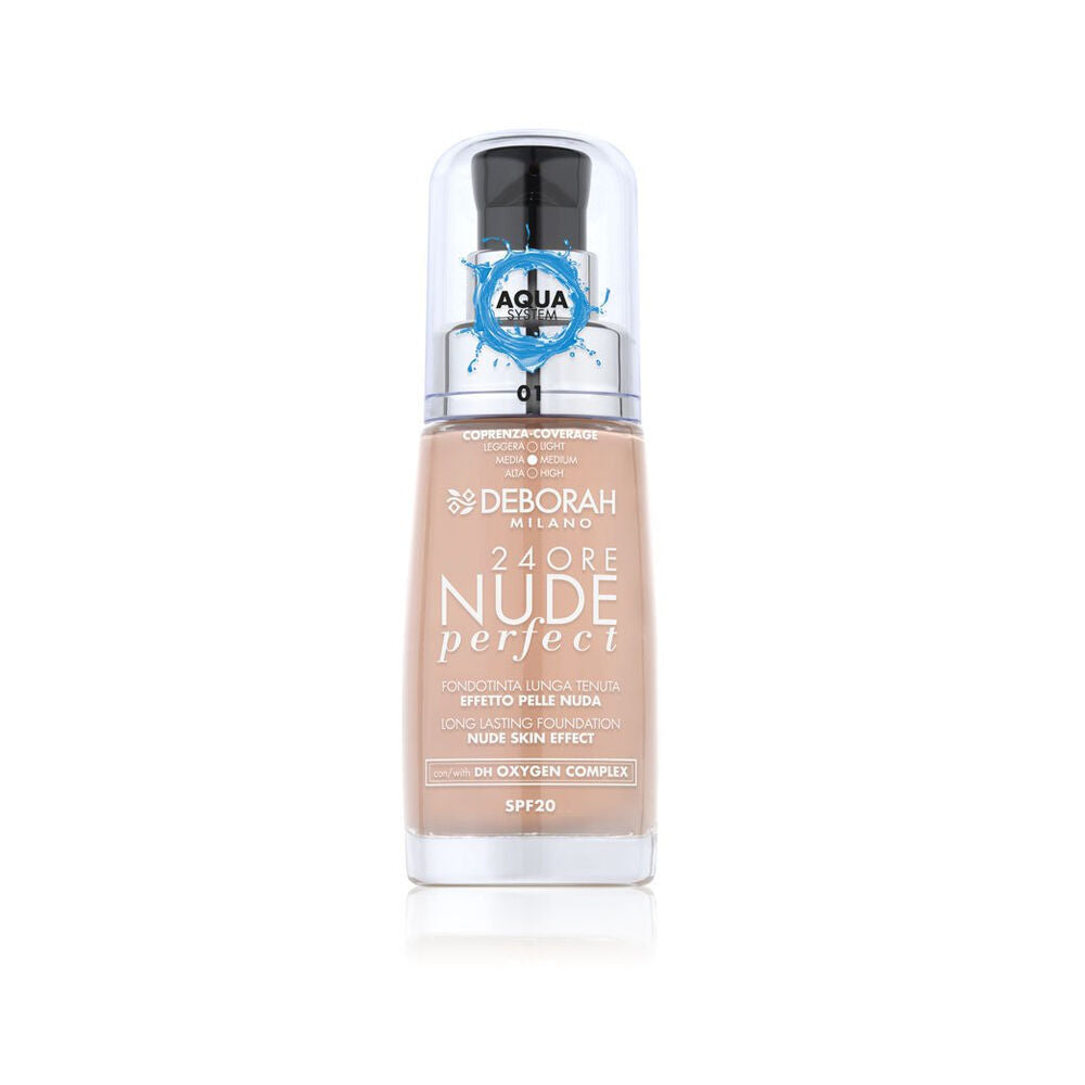 Liquid Make Up Base 24 Ore Perefct Nude Deborah Nº 01