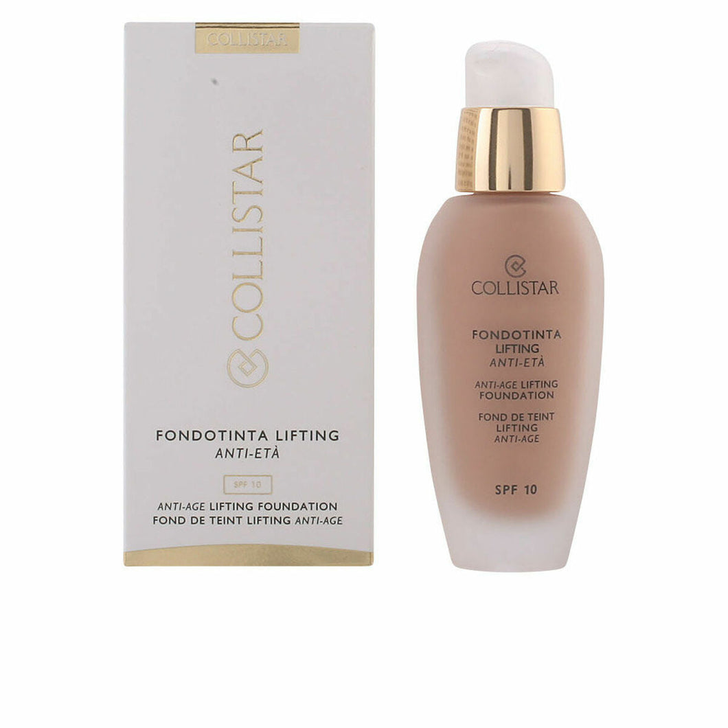 Liquid Make Up Base Collistar Anti-ageing Spf 10 04-Beige Foncé (30 ml)