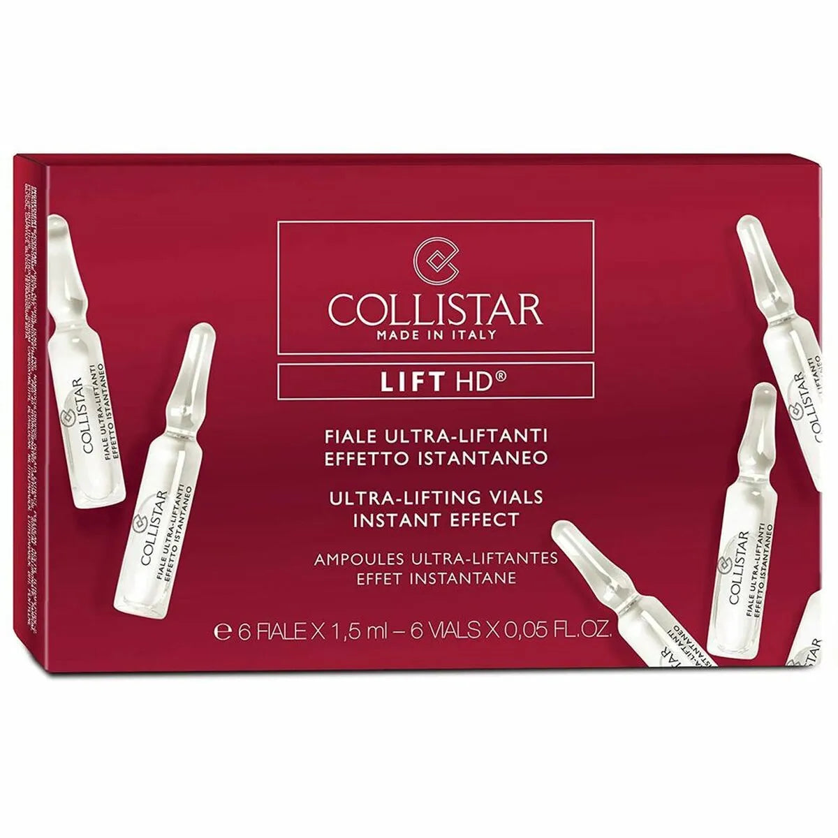 Lifting Effect Ampoules Collistar Lift Hd (6 x 15 ml)