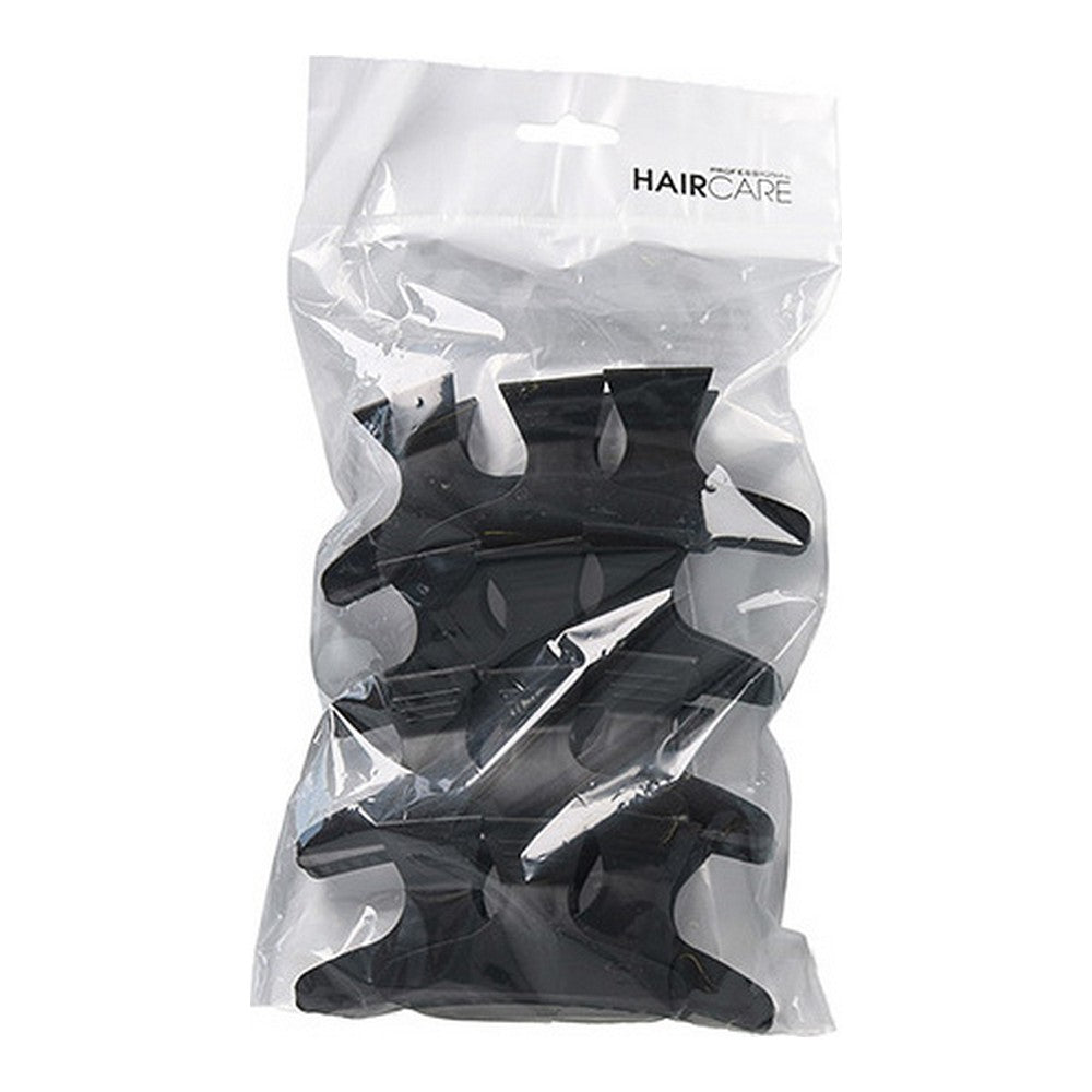 Pinces à cheveux Xanitalia Noir (12 uds)