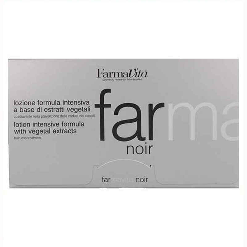 Anti-Chute Ampoulles Farmavita Noir Intensive (12 x 8 ml)