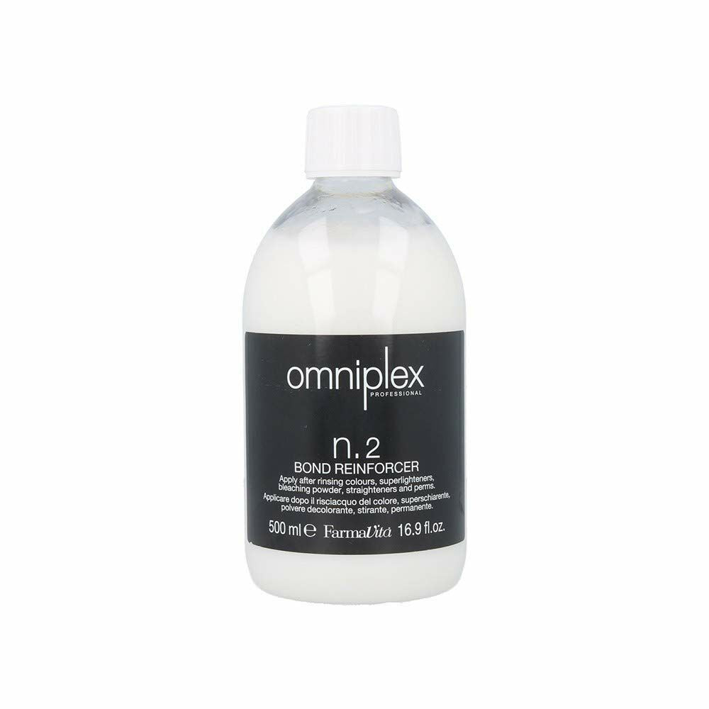 Concentrated Hair Conditioner for Coloured Hair Farmavita Omniplex Bond Reinforcer Nº2 (500 ml)