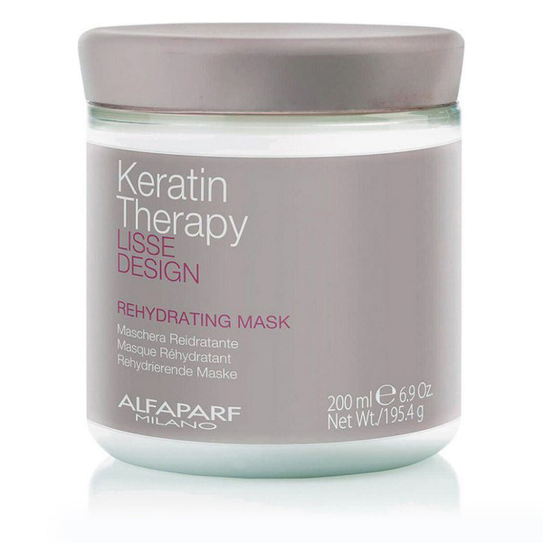 Hair Mask Lisse Design Keratin Therapy Alfaparf Milano Rehydrating (200 ml)