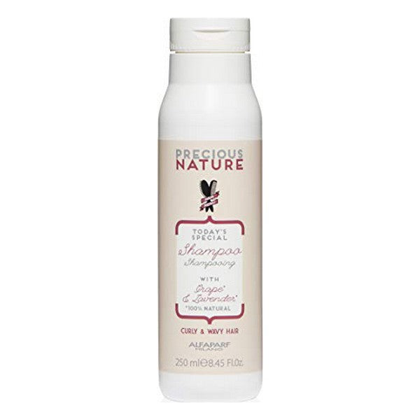 Shampoo Precious Nature Krullend & Golvend Haar Alfaparf Milano (250 ml)