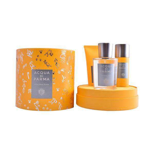 Men's Perfume Set Colonia Pura Acqua Di Parma (3 pcs) - Lindkart