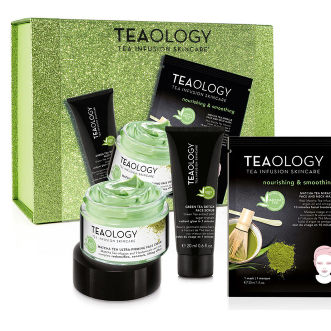 Unisex Cosmetic Set Teaology Beauty Routine Matcha Tea