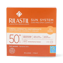 Lade das Bild in den Galerie-Viewer, Compacte bronzingpoeders Rilastil Sun System Spf 50+ Doré (10 g)
