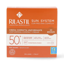 Lade das Bild in den Galerie-Viewer, Compacte bronzingpoeders Rilastil Sun System Bronze Spf 50+ (10 g)
