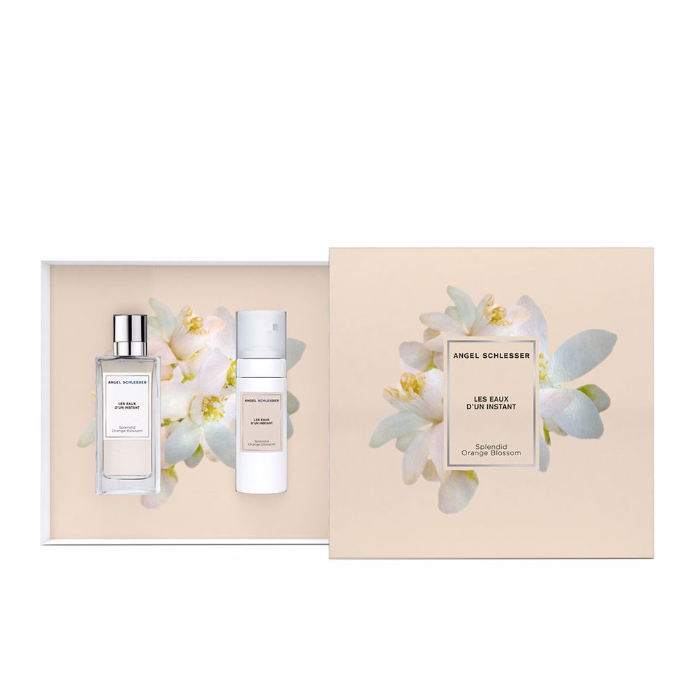 Unisex' Perfume Set Les Eaux D'Un Instant Splendid Orange Blossom Angel Schlesser (2 pcs)