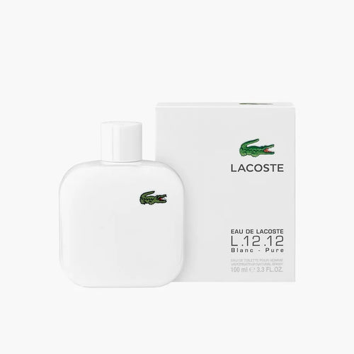 Lacoste L.12.12 Blanc Eau De Toilette Men - Lindkart