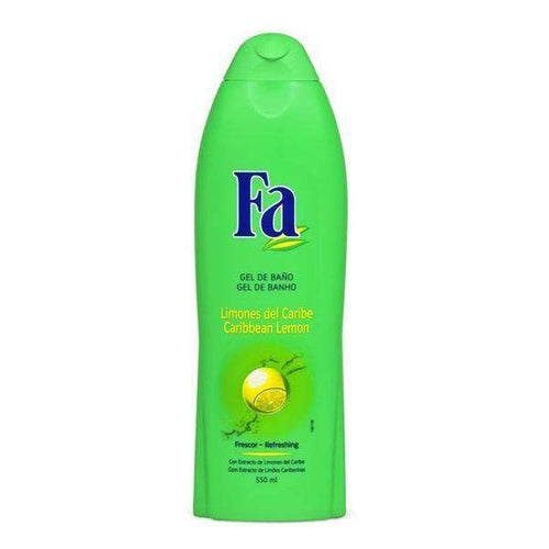 Shower Gel Caribbean Lemons Fa (550 ml) - Lindkart