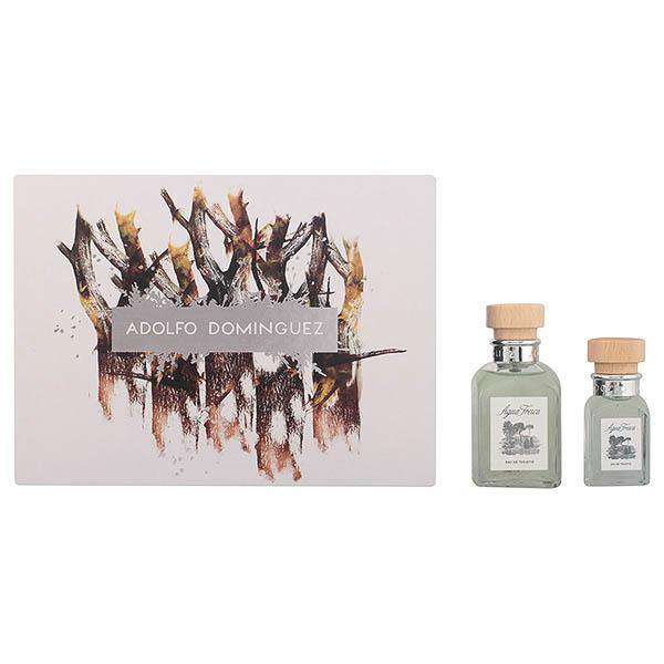 Men's Perfume Set Agua Fresca Adolfo Dominguez (2 pcs) - Lindkart