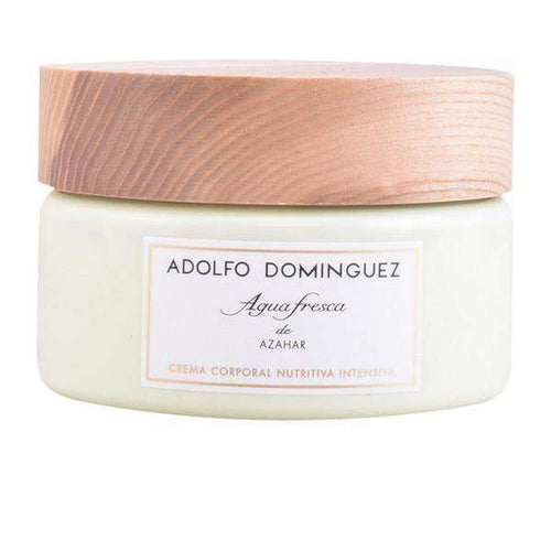 Moisturising Body Cream Agua Fresca de Azahar Adolfo Dominguez (300 g) - Lindkart